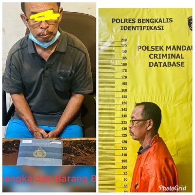 Polsek Mandau Tangkap,Diduga Gelapan 1 unit mobil Toyota Avanza