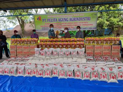 PT PAA Salurkan Bantuan Sosial ke Warga Sekitar Operasional Perusahaan, Sebelum lebaran