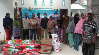 PT. PCR Salurkan Sembako,Warga Lingkungan sekitar