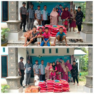 PT PCR Salurkan,Bantuan Paket Sembako Bagi Masyarakat Di Akhir tahun 2021