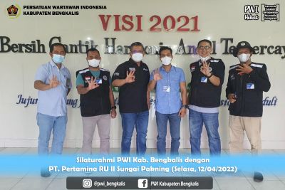 PWI Bengkalis Silaturrahmi,  Pertamina Internasional Unit II Sungai Pakning