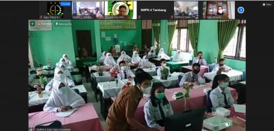 Secara Virtual, Kegiatan Jaksa Masuk Sekolah di 4 Sekolah Dilaksanakan Kejari Kampar