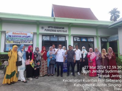 Sehari paska serah terima jabatan plt kadis kesehatan langsung sidak