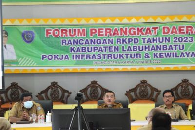 Sekdakab Labuhanbatu Buka Forum Perangkat Daerah RKPD Tahun 2023