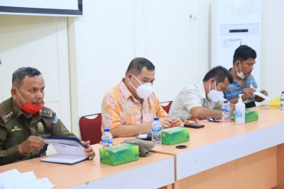 Sekdakab Labuhanbatu Monitoring Penyekatan Mudik IdulFitri 1442 H