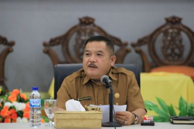 Sekdakab Labuhanbatu Pimpin Rapat Sinkronisasi Program Pemerintah Kabupaten Labuhanbatu dan Pemerint