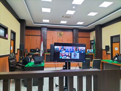 Sidang Anthony Hamzah, Dituntut JPU Kejari Kampar 3 Tahun Penjara