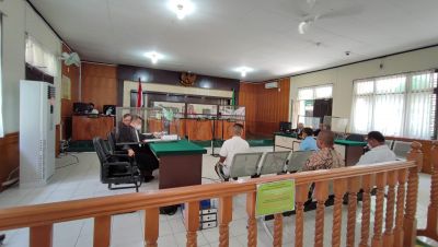 Sidang Perkara Dugaan Tipikor Mantan Kades di Kampar Riau, Hadirkan Saksi Dari  Kadus