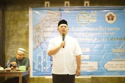Silaturahmi Dengan Ratusan Insan Pers, Bupati Labuhanbatu Mohon Saran dan Kritikan