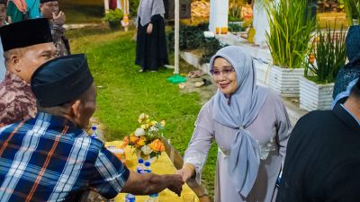 Tanggap Bencana,  PLT Bupati  Tinjau Langsung Lokasi Tanah Longsor di Desa Tanjung Harapan