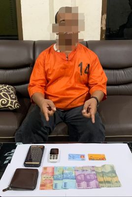 Team Reskrim Polres Bengkalis, Amankan satu  pelaku diduga judi Togel Online