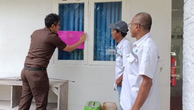 Tim Pidsus Kejari Kampar Lakukan Penyitaan Terhadap PT Johan Sentosa