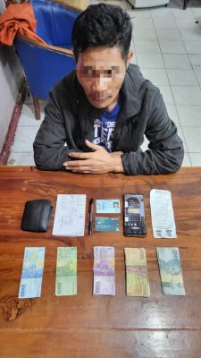 Tim Reskrim Polsek Mandau,Tangkap diduga Pelaku Judi Togel