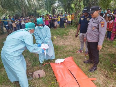 Tulang Belulang Manusia di Desa Pematang Obo, Bengkalis Buat Heboh Warga