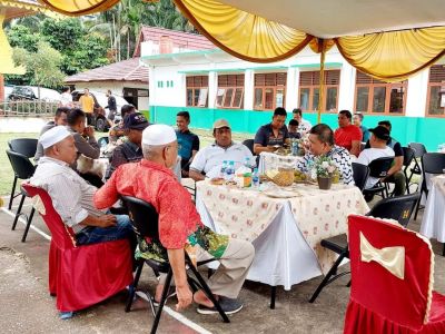 Uji Coba Lintas Tour De Muara Takus di Istana Kesultanan Kampa
