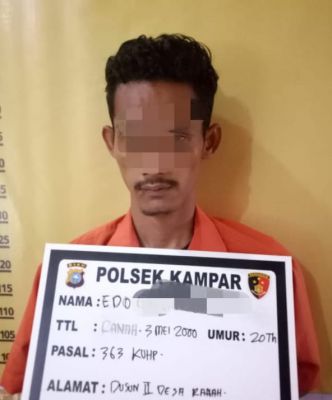 Usai Dishalat Hajatkan Jamaah, Pelaku Pencurian Menyerahkan Diri
