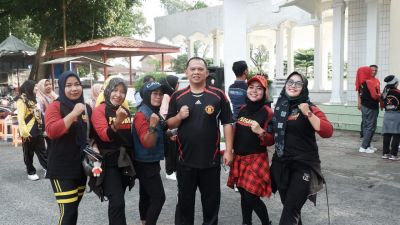 Usai Senam, Bupati dan Wakul Bupati Labuhanbatu ikuti Donor Darah