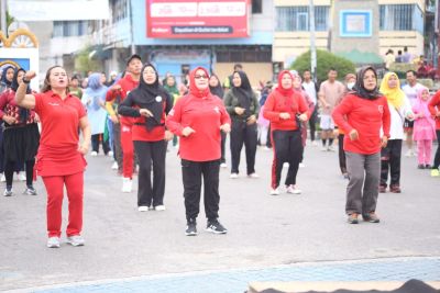 Wabup Labuhanbatu Komitmen Hidup Sehat Bersama Car Free Day