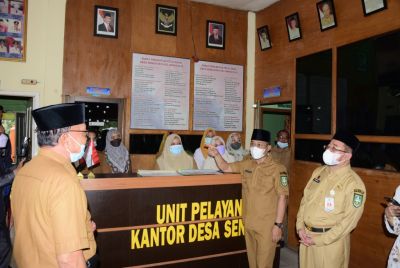 Wakil Bupati Bengkalis Sidak ke PD, Camat dan Desa,Hari Pertama Berkantor Pasca Idul Fitri
