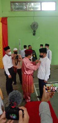 Wakil Bupati Pelalawan Hadiri Pengukuhan Pengurus Ittihad ( IPIM ) Kecamatan Pangkalan Lesung